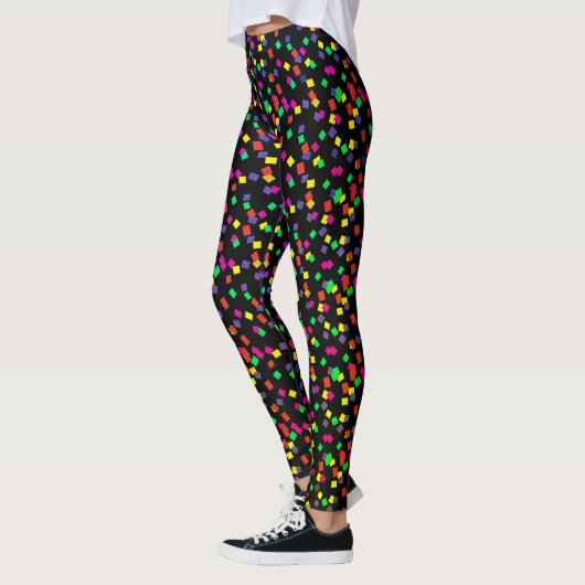 Nieuwjaar Confetti 2 Leggings (Links)
