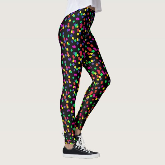 Nieuwjaar Confetti 2 Leggings (Rechts)