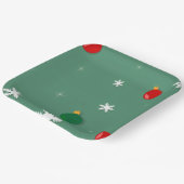 Nieuwjaar Countdown Party Paper Borden 9" Papieren Bordje (Gebogen)