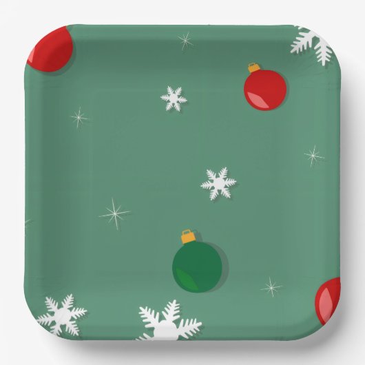 Nieuwjaar Countdown Party Paper Borden 9" Papieren Bordje (Voorkant)