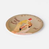 Nieuwjaar Custom Paper Borden 7 in Papieren Bordje (Gekanteld)