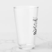 Nieuwjaar dateert glas (Rechts)