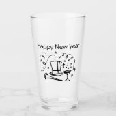 Nieuwjaar dateert glas (Voorkant)