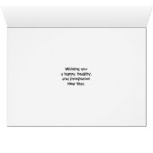 Nieuwjaar Datum toevoegen Heldere en kleurrijke vl (Binenzijde Horizontaal (Onderkant))