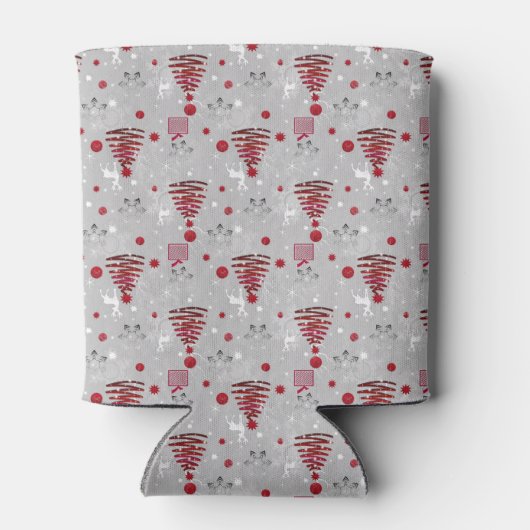 Nieuwjaar decor, kerst blikjeskoeler (Achterkant)