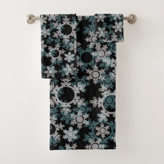 Nieuwjaar decor, kerst, nieuw jaar, sneeuw bad handdoek (Insitu)