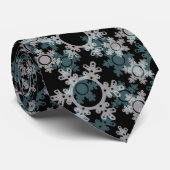 Nieuwjaar decor, kerst, nieuw jaar, sneeuw stropdas (Opgerold)