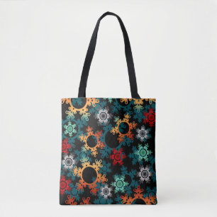 Nieuwjaar decor, kerst, nieuw jaar tote bag