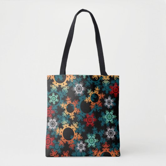 Nieuwjaar decor, kerst, nieuw jaar tote bag (Voorkant)