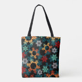 Nieuwjaar decor, kerst, nieuw jaar tote bag (Achterkant)