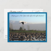 Nieuwjaar die goed met Briefkaart beginnen (Voorkant / Achterkant)