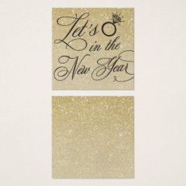 Nieuwjaar Eve bruiloft uitnodigingsnaam Bord Kaart