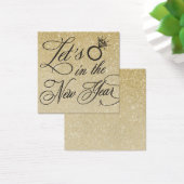 Nieuwjaar Eve bruiloft uitnodigingsnaam Bord Kaart (Bureau)