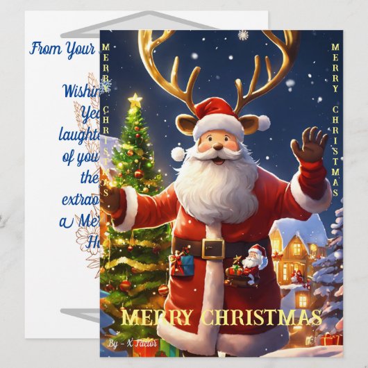 Nieuwjaar Exclusieve Groeten (Voorkant / Achterkant)