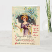 nieuwjaar feestdagen kaart (Voorkant)