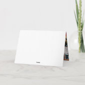 Nieuwjaar Feestdagen Kaart (Achterkant)