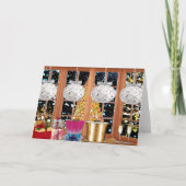 Nieuwjaar Feestdagen Kaart (Voorkant)