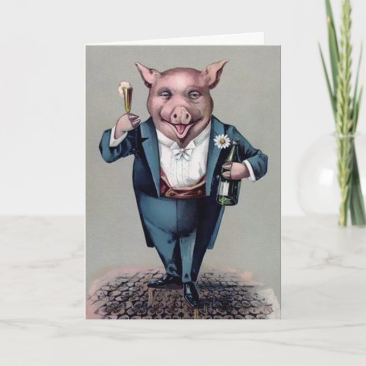  nieuwjaar feestdagen kaart (Voorkant)