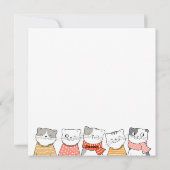 Nieuwjaar Feestdagenkaart (Achterkant)