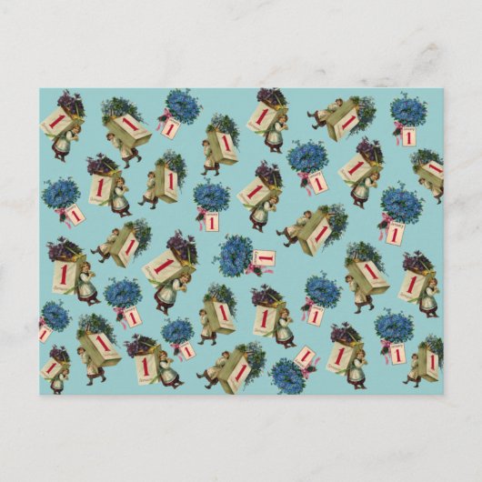  nieuwjaar feestdagenkaart (Voorkant)