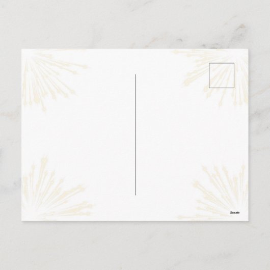 Nieuwjaar Feestdagenkaart (Achterkant)