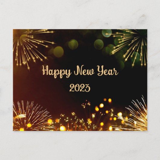 Nieuwjaar Feestdagenkaart (Voorkant)