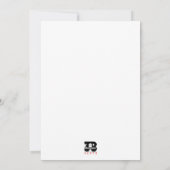 Nieuwjaar Feestdagenkaart (Achterkant)