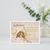  nieuwjaar feestdagenkaart (Staand voorkant)