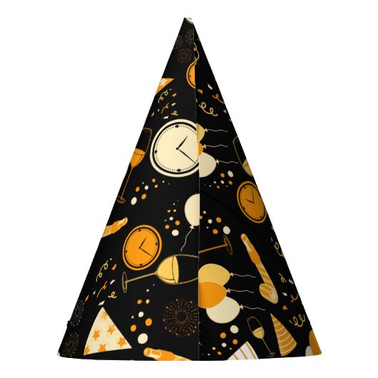 Nieuwjaar Feesthoedjes (Achterkant)