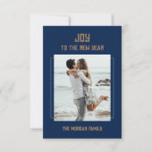 Nieuwjaar flatje bedankt kaart (Voorkant)