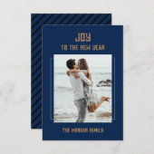 Nieuwjaar flatje bedankt kaart (Voorkant / Achterkant)