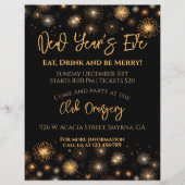 Nieuwjaar Flyer (Voorkant)