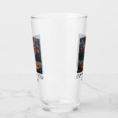 Nieuwjaar geëtst vuurwerk Ontwerp Custom Stemless Glas (Links)