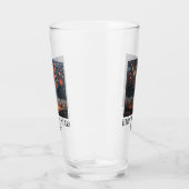 Nieuwjaar geëtst vuurwerk Ontwerp Custom Stemless Glas (Rechts)