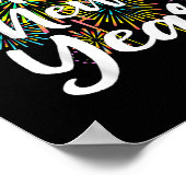 Nieuwjaar gelukkig nieuwjaar 2023 Gift Fireworks.p Poster (Hoek)