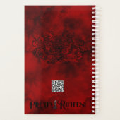 Nieuwjaar Gepersonaliseerde Gotische Planner 2024 (Achterkant)