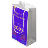 Nieuwjaar Gift Bag - Small Klein Cadeauzakje (Voorkant Gekanteld)