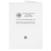 Nieuwjaar goddelijke Schrift Jezus Floral (Achterkant)