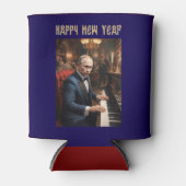 Nieuwjaar Grappig Vladimir Poetin Russisch Blikjeskoeler (Voorkant)