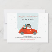 Nieuwjaar hebben we de aankondiging van Red Car Mo (Voorkant)