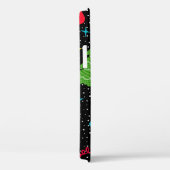 Nieuwjaar helder, naadloos patroon met kersttr Case-Mate iPhone case (Achterkant / Rechts)