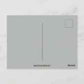  Nieuwjaar Hoefijzer en Bloemen Briefkaart (Achterkant)