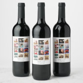 Nieuwjaar | Hoogtepunten 2016 | Eigen waslabel Wijn Etiket (Flessen)