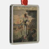 Nieuwjaar hoopt Frankrijk op betere dagen Metalen Ornament (Rechts)