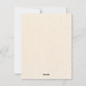 Nieuwjaar Horizon Celebration Design Cream Feestdagenkaart (Achterkant)