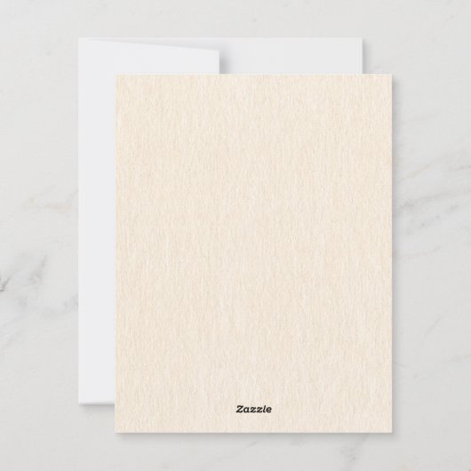 Nieuwjaar Horizon Celebration Design Cream Feestdagenkaart (Achterkant)