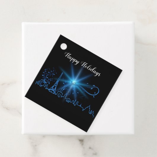 Nieuwjaar in Parijs Bedankjes Labels (In situ)