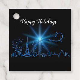 Nieuwjaar in Parijs Bedankjes Labels