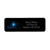 Nieuwjaar in Parijs Etiket (Voorkant)