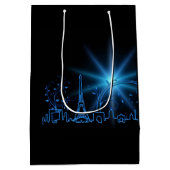 Nieuwjaar in Parijs Medium Cadeauzakje (Achterkant)